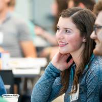 Students enjoy the presentations